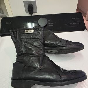 MOTORCYLE boots VETTER, Size 10.5, Excel Cond